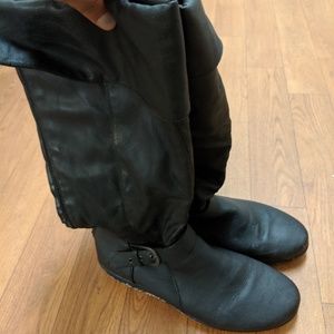 Black boots